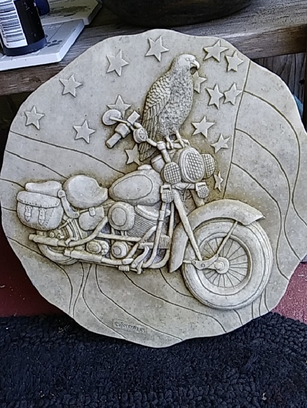 Spoontiques Biker Plack